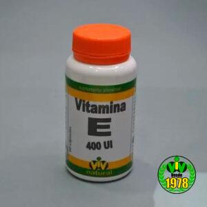 Vitamina E 400 UI - 60 Cápsulas