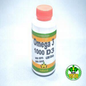 Omega 3 1000 + D3 1000000 UI - 90 Cápsulas